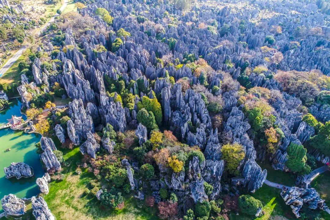 云南石林 — 世界喀斯特地貌奇观
